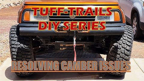 Long Travel  Struts & Camber on a Geo Tracker/Suzuki Sidekick #offroad #vitara #diy