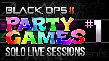 Black Ops 2: PARTY GAMES! Gun Game on Overflow - Ep #1 -  (BO2 Live Commentary Gameplay)
