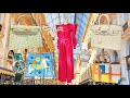 Shopping in milan hermes max mara louboutin chopard chlo  luxury shopping vlog 2024