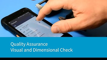 Quality Assurance Visual and Dimensional Check