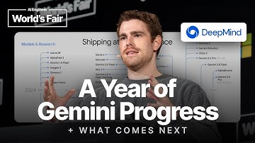 A year of Gemini progress + what comes next — Logan Kilpatrick, Google DeepMind