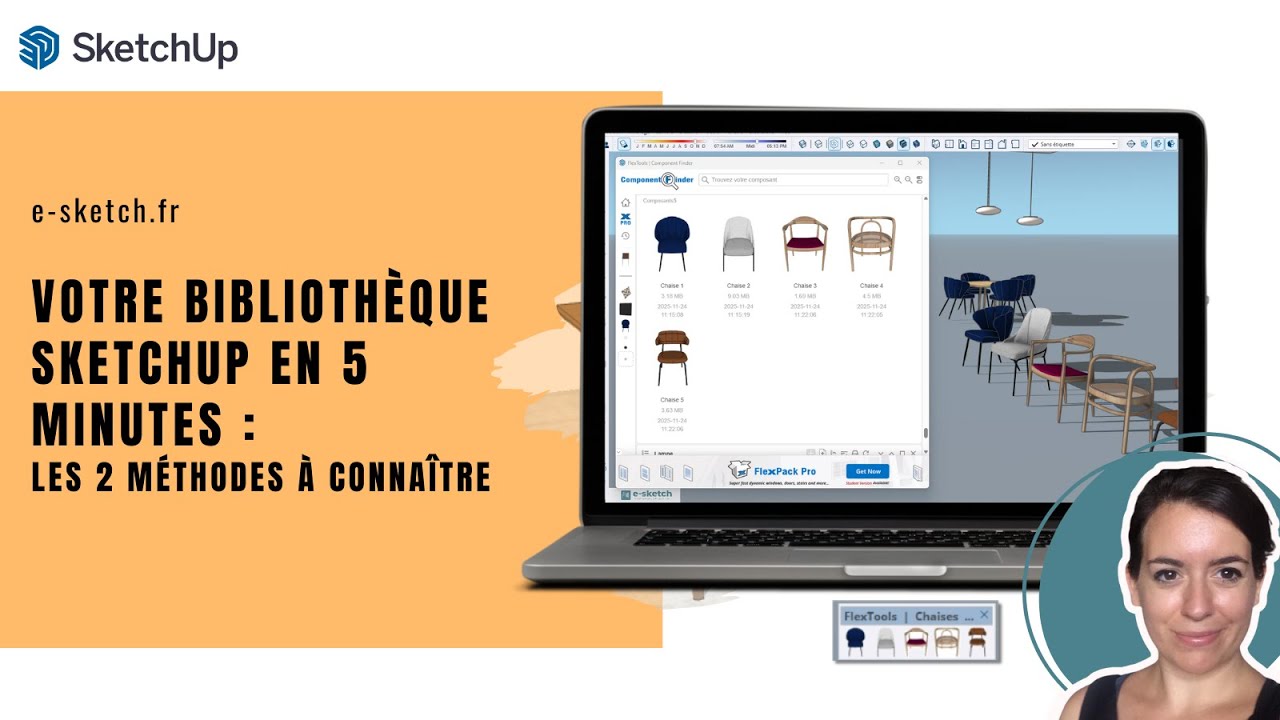 Comment créer vos propres bibliothèques SketchUp et gagner un temps précieux dans vos projets