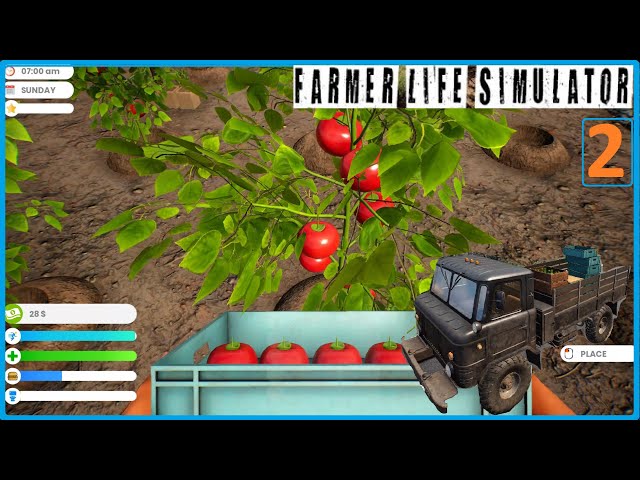 FARMER LIFE SIMULATOR - O NOVO JOGO DE FAZENDEIRO MUITO TOP #01 