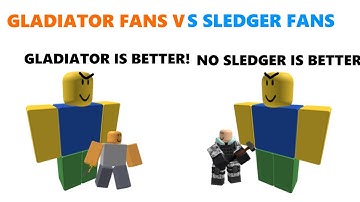Gladiator fan vs sledger fan (Tds meme)
