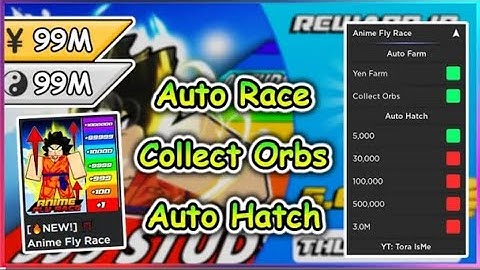 [NEW] Roblox Anime Fly Race Script - Auto Farm | Auto Hatch