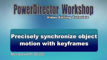 Precisely synchronize object motion with keyframes