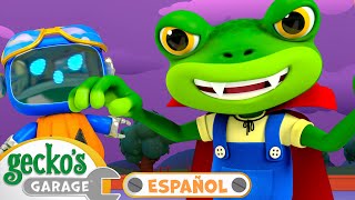 El taller está embrujado | Garaje de Gecko en Español | Dibujos animados