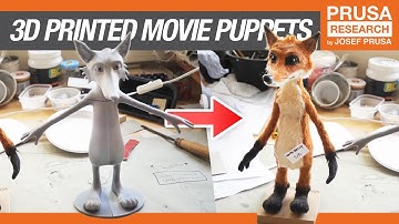 3D printing stop-motion puppets for an animated feature film Even Mice Belong in Heaven🎥