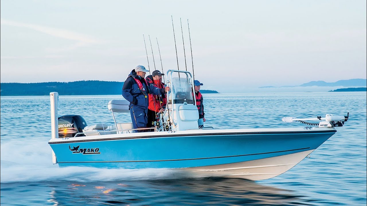 mako boats: 2016 19 cpx inshore fishing boat - youtube