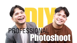 DIY and Low-Budget Studio Photoshoot with Me Studio by U Jelo Mauricio