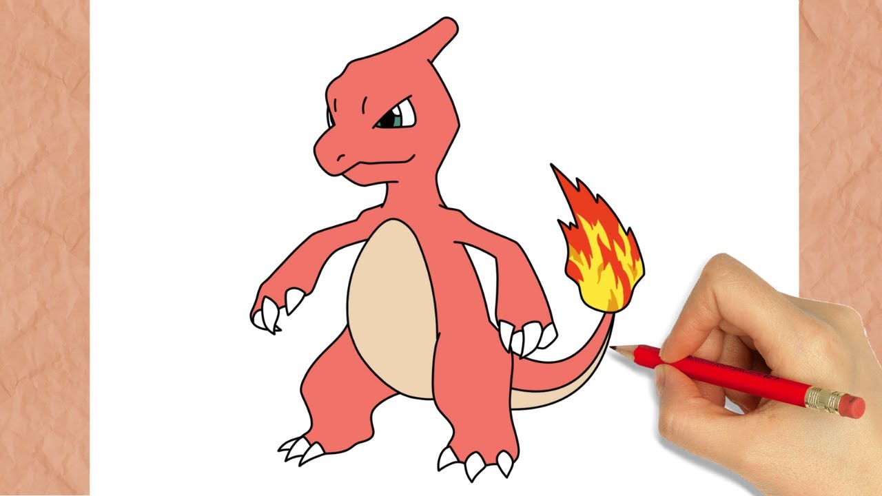 8 Simple Steps To Create Charizard Drawing – How To Draw Charizard😛