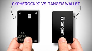 Tangem vs Cypherock X1 Cold Wallet - Choose Wisely!