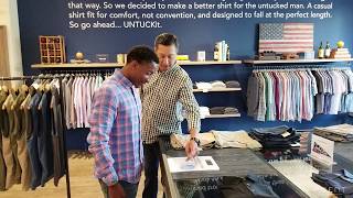 USATF Sprinter Mike Rodgers supports kids with LD by visiting UntuckIt.