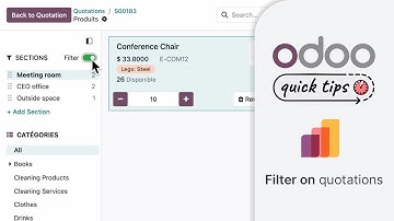 Odoo Quick Tips - Filter on quotations [Sales]