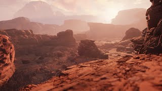 Surreal game intro: Desolate Desert