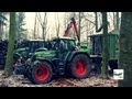 Lohnunternehmen Windhorst hackt mit 3 Fendt Vario und HeizoHack 14-800 [HD]