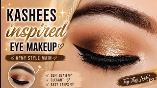 Learn how to do Kashee's inspired eye makeup at home | Kashee's inspired eye makeup look screenshot 3