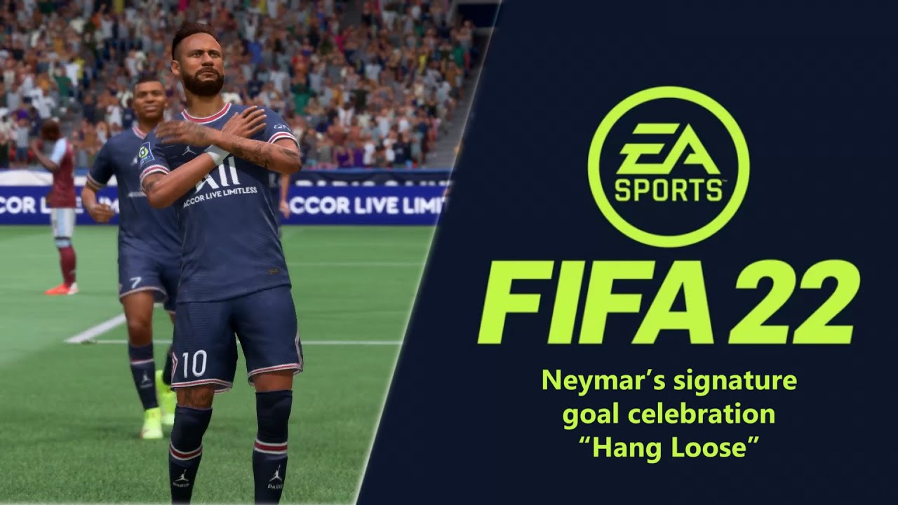 FIFA 22 Neymar's signature goal celebration "Hang Loose" Tutorial