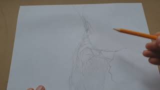 pencil drawing of girl body 7