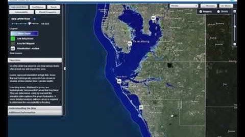 Mapping and Visualizing Sea Level Rise and Coastal Flooding Impacts Mobile clip16