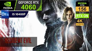 Resident Evil: Requiem | RTX 4060 8GB | i5-10400F | 4K 60FPS