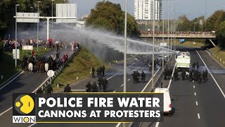 Solvenia: Water canon used on anti-jab protests | Coronavirus Pandemic