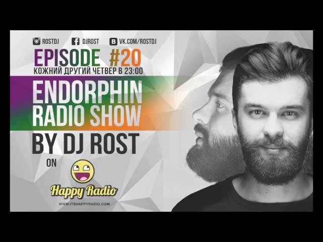 HAPPY CLUB - ENDORPHIN Radioshow #190 (Guest Mix by DJ NOWO) – by ROST