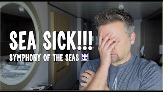 SEA SICK on Royal Caribbean Symphony of the Seas Cruise from Miami to Barcelona Resimi