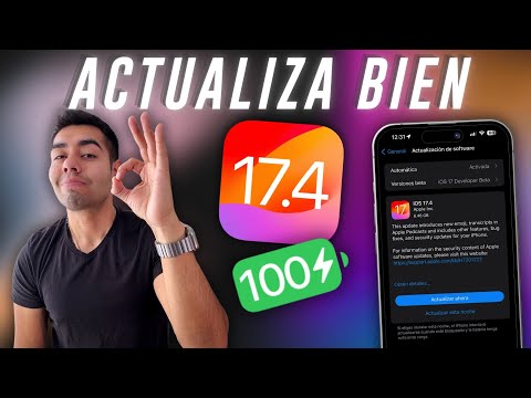 La Mejor forma de Actualizar a iOS 17.4 y tener Mejor Batería 🔋