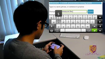 mEnunciate Demo - An online computer-assisted pronunciation training system (Android)