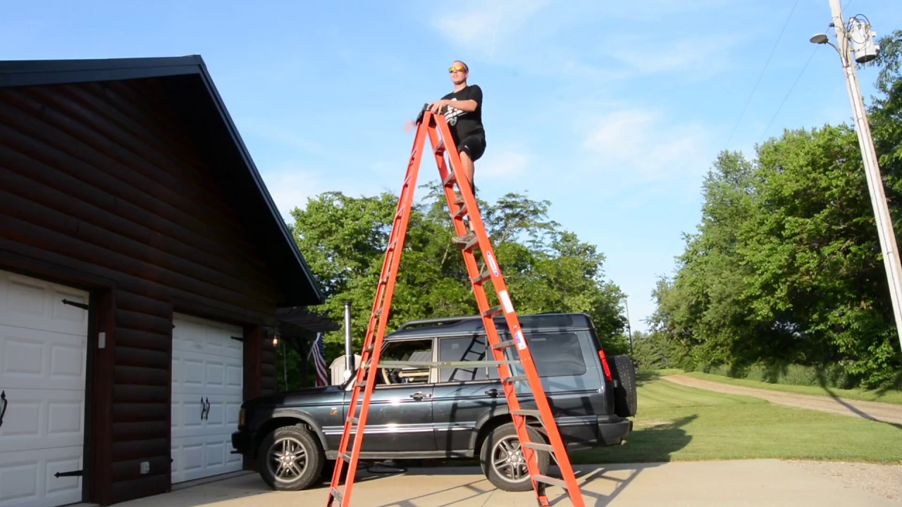 How do I use 12 foot ladder?
