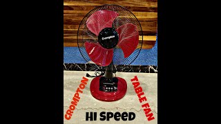 Crompton HI SPEED Table Fan Assembling (IN HINDI)