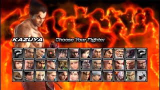 Tekken 5  Dark Resurrection Kazuya Mishima Story Mode Gameplay