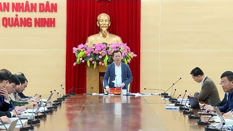 UBND tỉnh họp kiểm điểm tiến độ triển khai các dự án đầu tư công