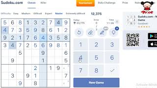 Play game Sudoku level Master | Sudoku for beginner | Ex 16 screenshot 5