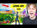 I met the FIRST LEVEL 1,000 player in Fortnite... (max level)