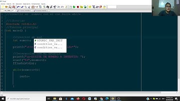 24.Curso de programación en lenguaje en C// invirtiendo un numero con while.