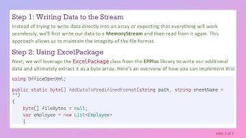 Solving File Corruption with OpenXML: How to Append Rows and Download Excel Files as Bytes