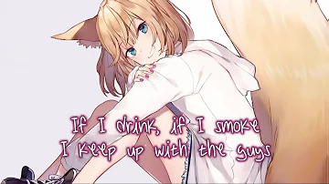 Nightcore ⇢ Pretty Girl (Lyrics)