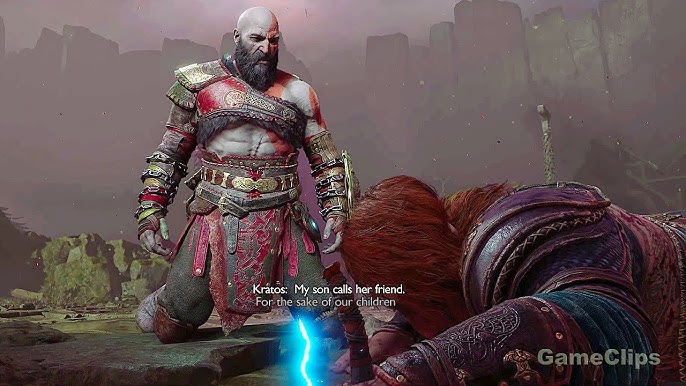 God of War 5 Ragnarok - THOR Vs Kratos Boss Fight PS5 (4K 60FPS) Full Fight  Gameplay 