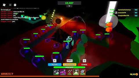 Cube Defense Halloween Path 3 Ectoplasm