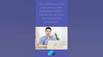 SQL Cursor | Can Replacing Cursors with CTEs in SQL Server Boost Performance #sql #sqlserver