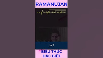 @short Biểu thức Ramanujan thách đố các nhà Toán học 6 tháng không có lời giải!!!