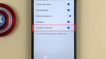 How to enable/disable Vibrate when swiping navigation bar gestures on Samsung A04s Android 13