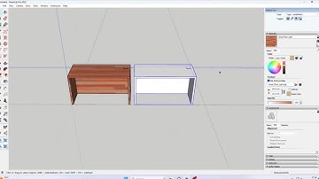 table 3d model in SketchUp l easy and sample l SketchUp tablet l ketchup design lskt for woodworkers