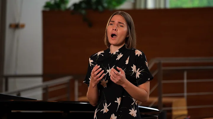 Emma Sorenson, mezzo soprano, sings Pauline's Aria...