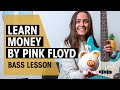 Pink floyd money bass lesson roger waters thomann