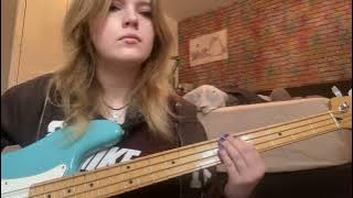 Muse - psycho (bass cover)