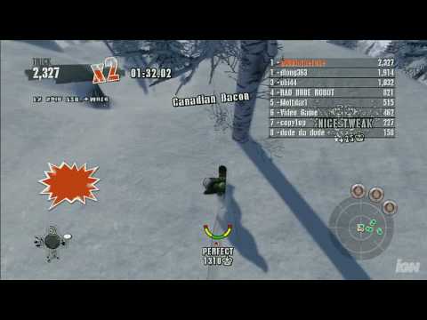 Shaun White Snowboarding Xbox 360 Gameplay - Park City 