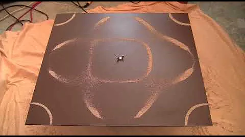 432-440Hz Cymatics Frequency experiment - tonoscope